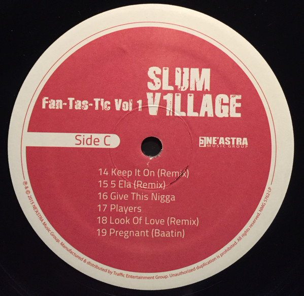 Slum Village Fantastic Vol Slum Village Fan-Tas-Tic Volume