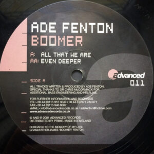 Ade Fenton - Boomer